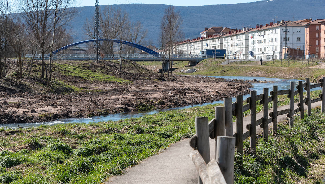 La desembocadura del Híjar en el Ebro y el puente nuevo son las zonas más problemáticas. 