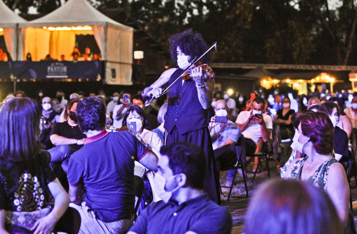 Ara Malikian, el verano pasado en el ciclo 'Vive la Vida' en Torrelavega, una fórmula de conciertos que se repetirá este verano.