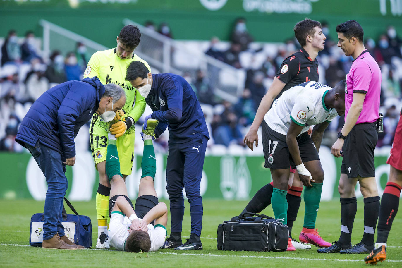 Fotos: Las imágenes del Racing- Real Sociedad B