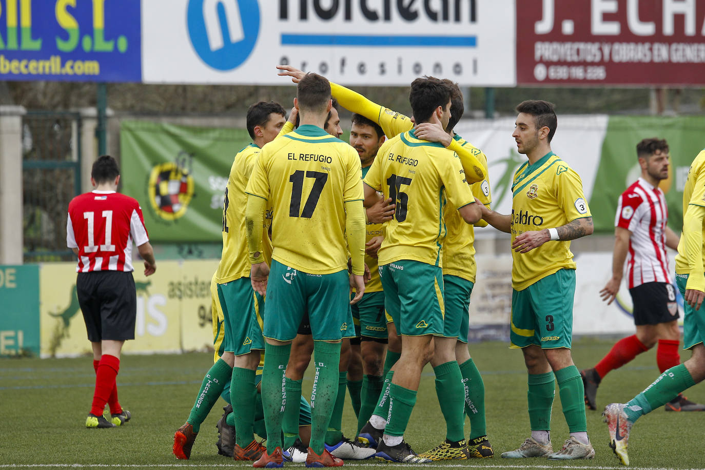 El triunfo taniego ante el Selaya y el empate de sus perseguidores, Escobedo y Gimnástica, asegura su primer puesto cuando acabe la fase