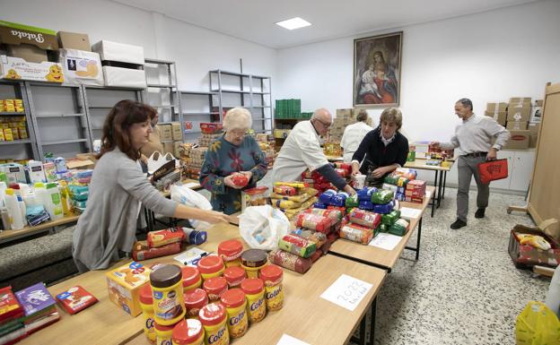 Los donativos a Cáritas Cantabria subieron un 43% en 2020 pero la demanda de ayuda «se disparó»