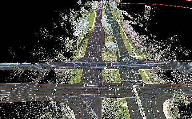 El coche que te avisa de que estás cerca de zonas con peligro