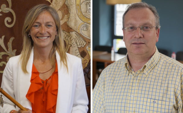 Susana Herrán y Salomón Martín. 