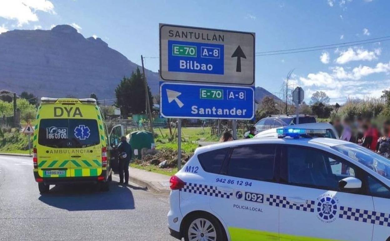 Un vehículo se da a la fuga en Castro Urdiales después de atropellar a un ciclista de 16 años