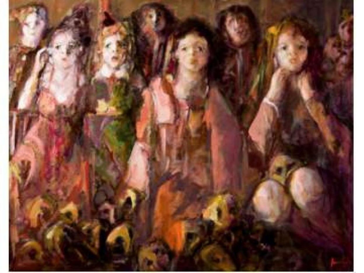 Obra de Barrigón, que fue considerado el pintor de las mujeres.