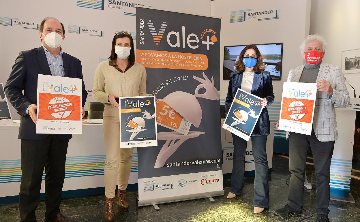 Santander abre el plazo para que los establecimientos puedan adherirse a la campaña de hostelería 'Vale +'