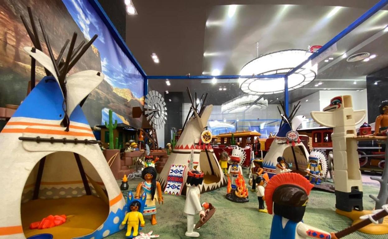 Imagen de archivo de uan exposición de PlayMobil