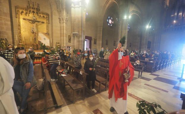 Imagen. Domingo de Ramos en Torrelavega.