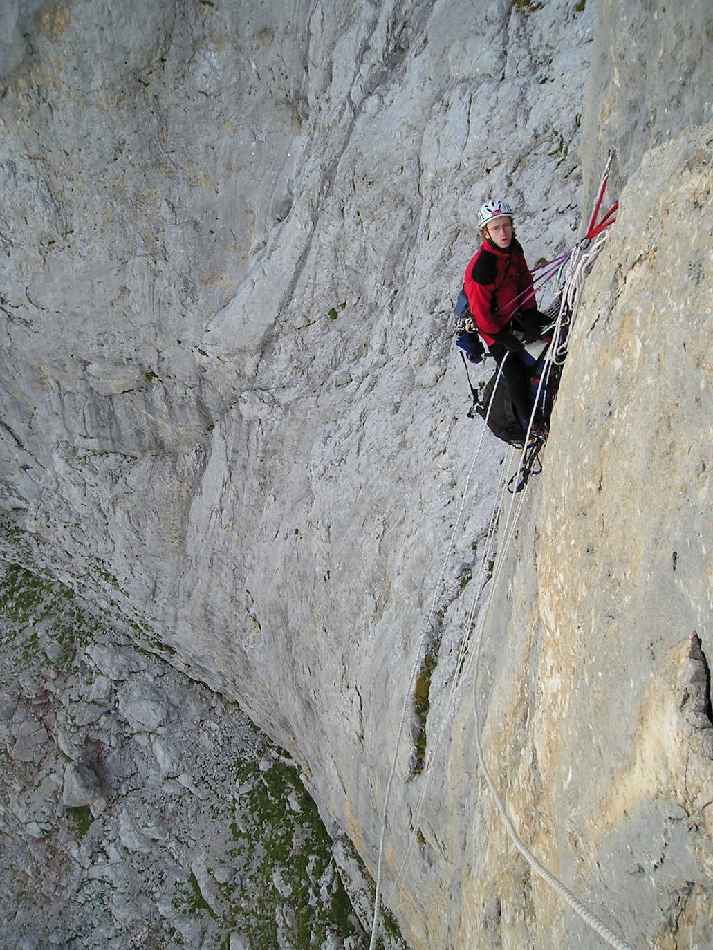 Escalada a la cima del Picu Urriellu de los hermanos Pou.