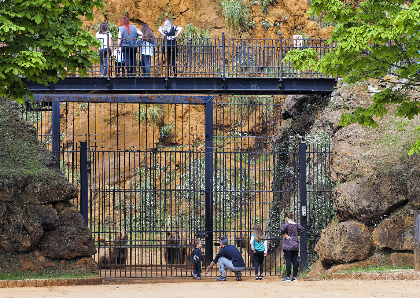 Fotos: Un Parque de Cabárceno desangelado en plena Semana Santa