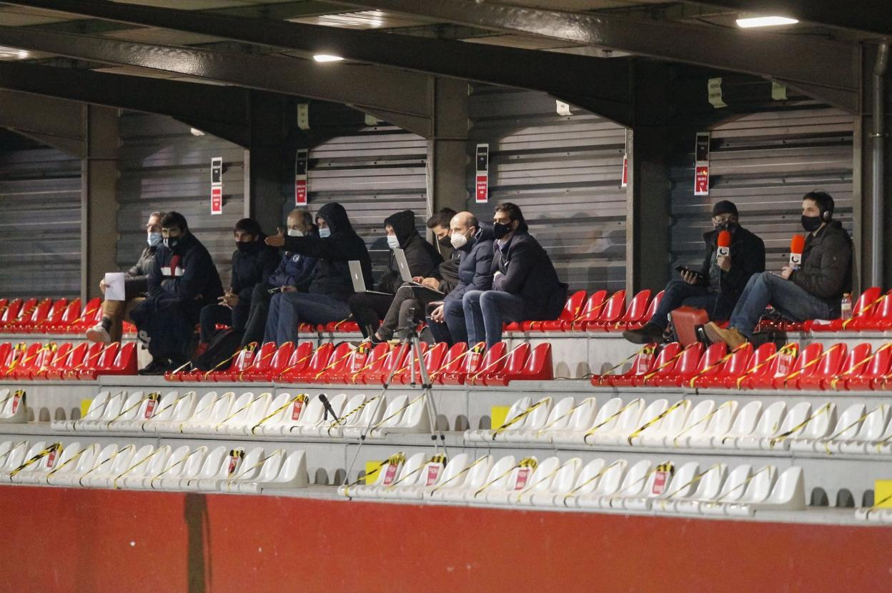 Las gradas de San Lorenzo podrán acoger, si nada cambia, más de 700 espectadores. 