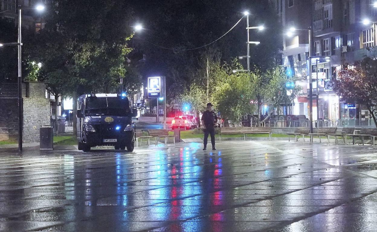 Despliege policial en el estado de alarma durante la crisis sanitaria mundial del coronavirus.