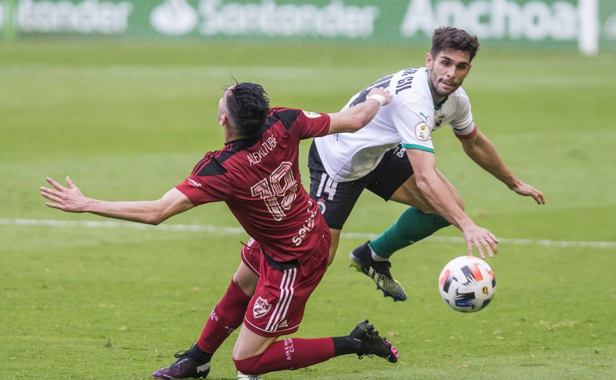 Gil, en el partido ante el Arenas.