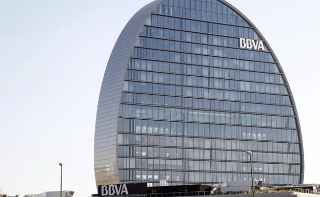 La sede madrileña del BBVA