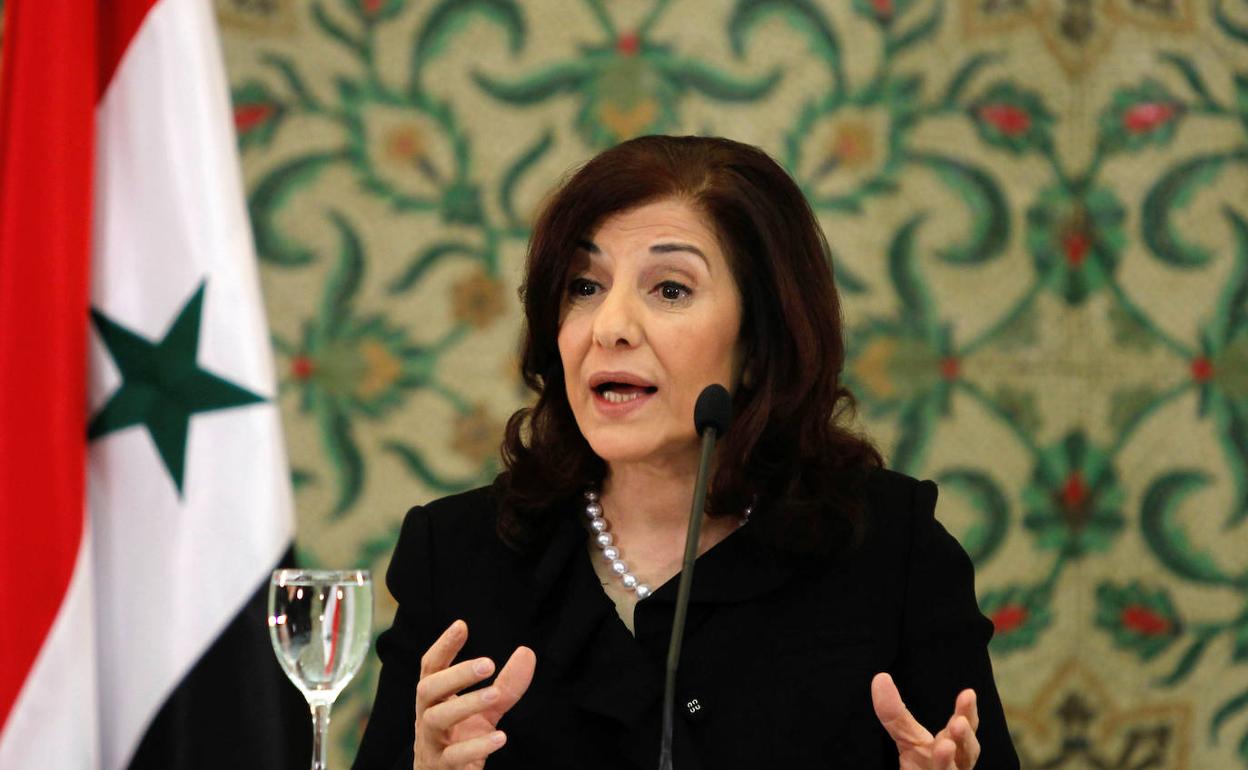 Bouthaina Shaaban, consejera del presidente Asad, es una de las pocas mujeres influyentes dentro del círculo de gobierno en Siria. 