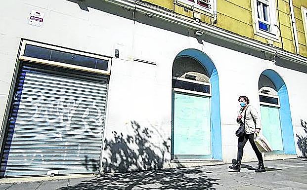 Local que ocupaba La Sureña, en la plaza del Cuadro.