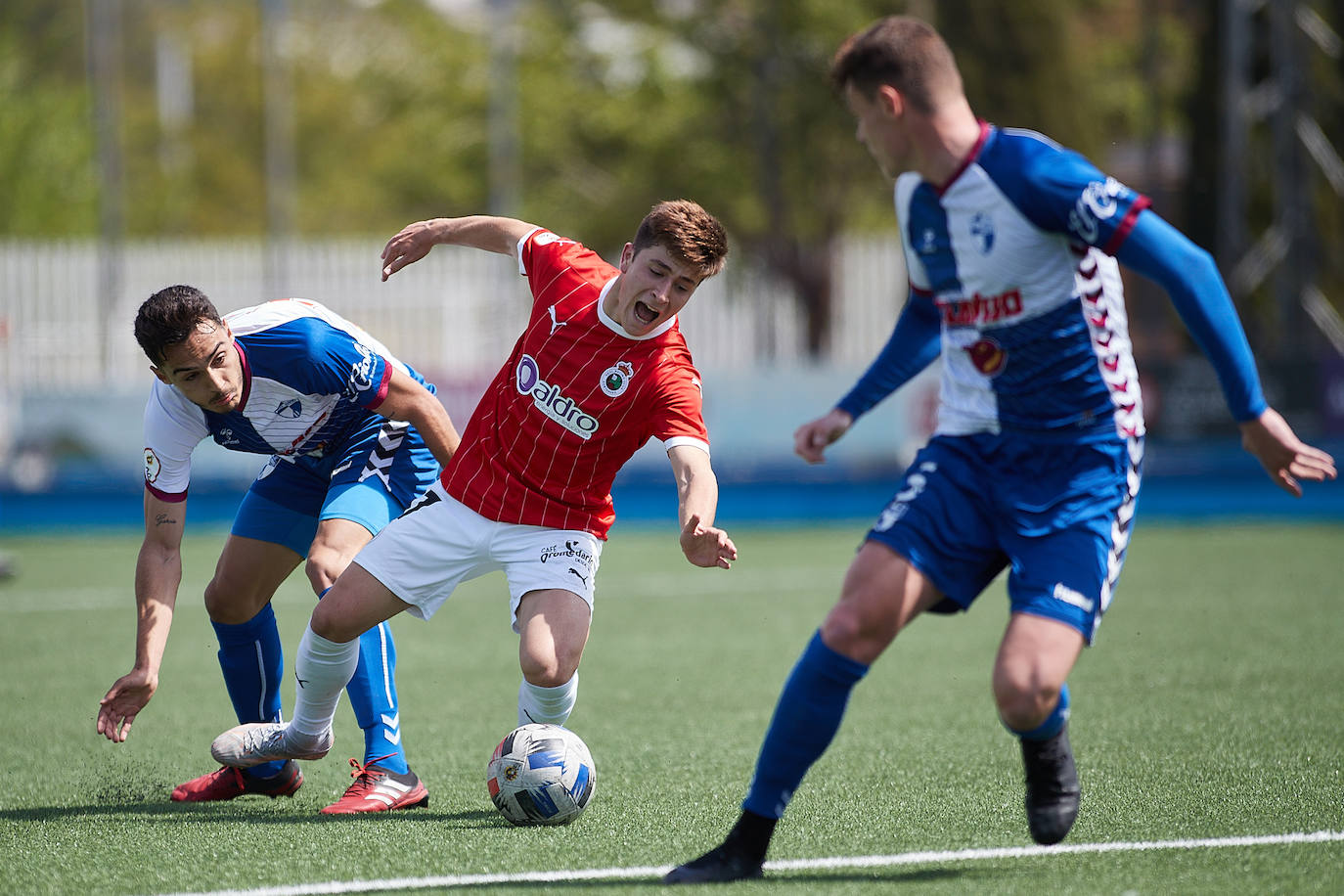 Fotos: El partido Ebro - Racing, en imágenes