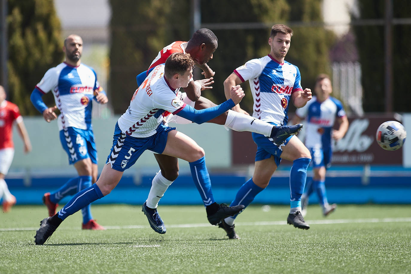 Fotos: El partido Ebro - Racing, en imágenes