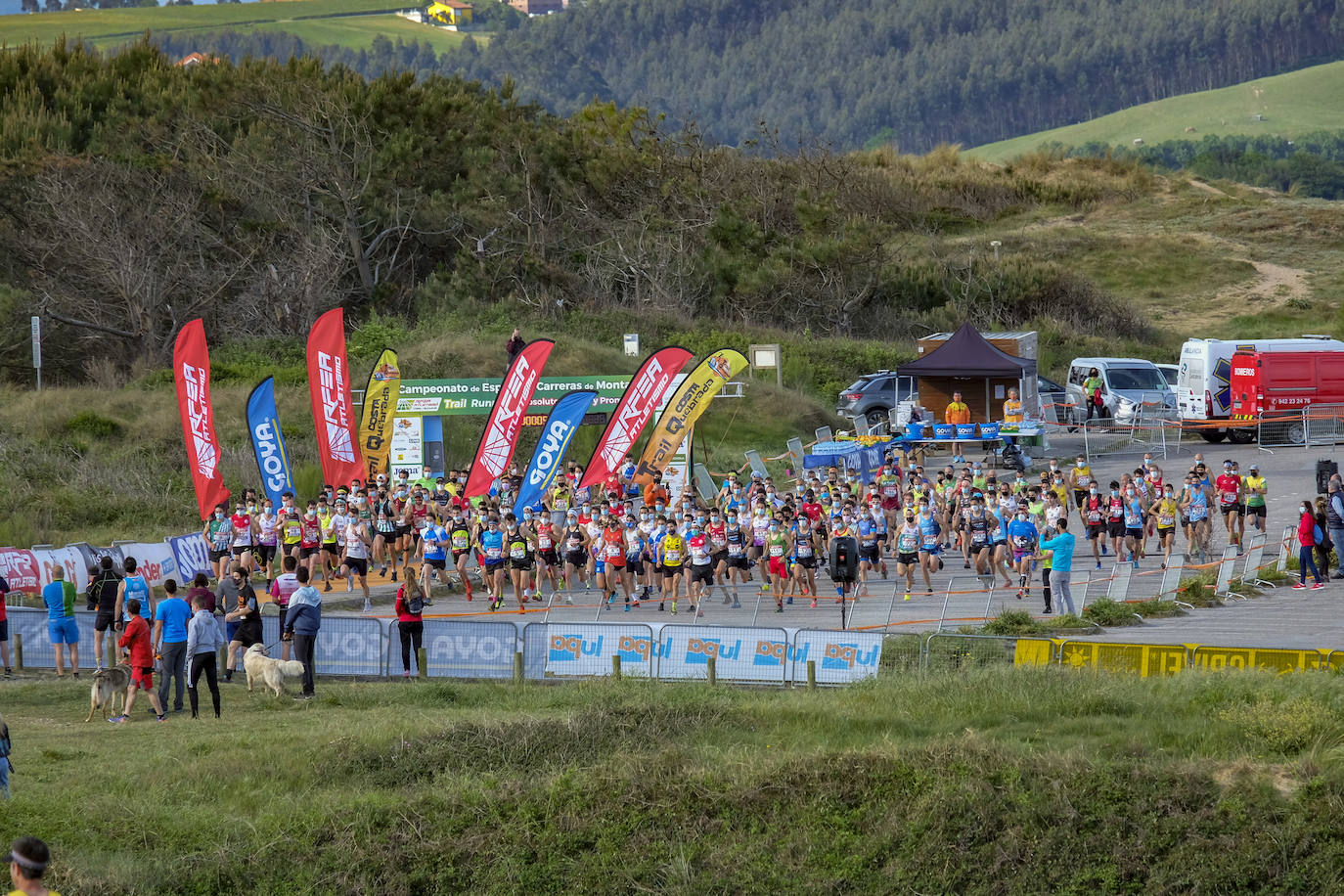 Fotos: Las mejores imágenes del Trail Costa Quebrada de este domingo