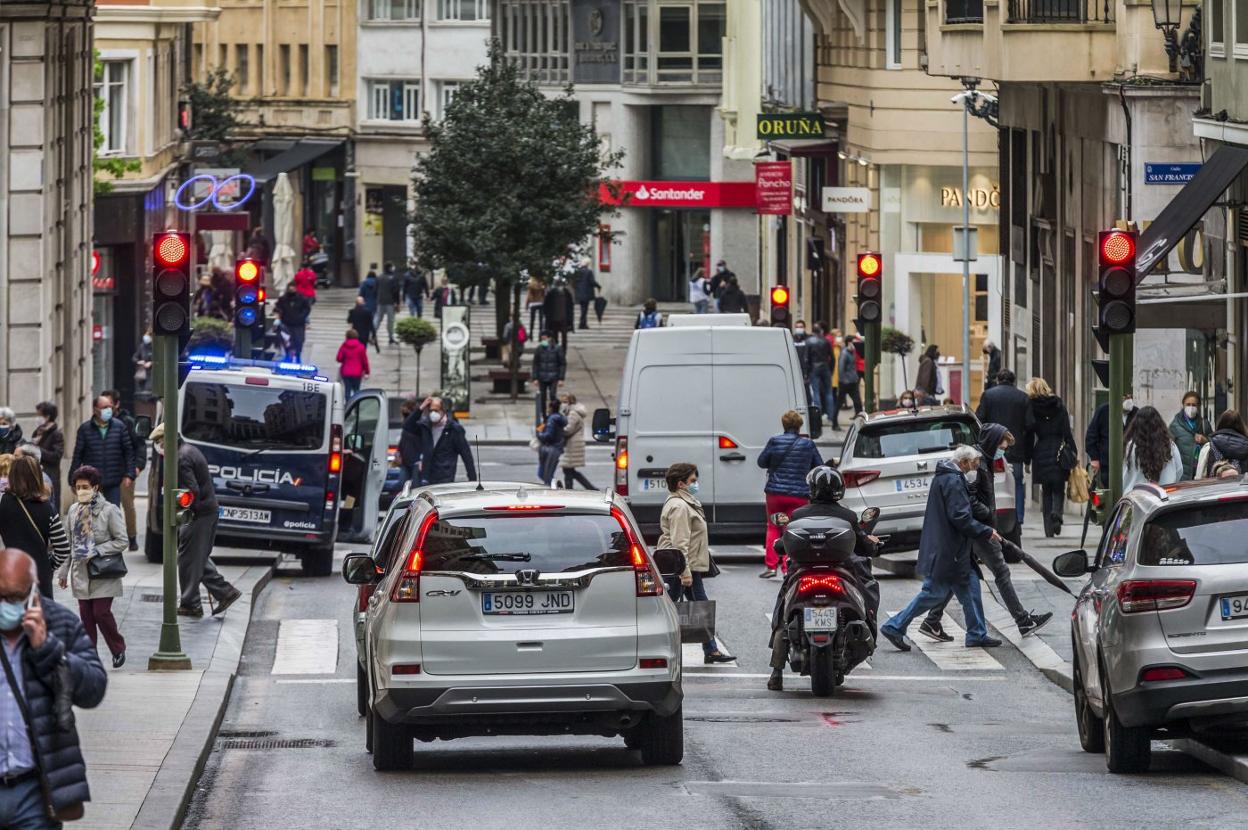 La velocidad máxima en las calles de Santander será de 40 kilómetros por hora desde el 11 de mayo. 