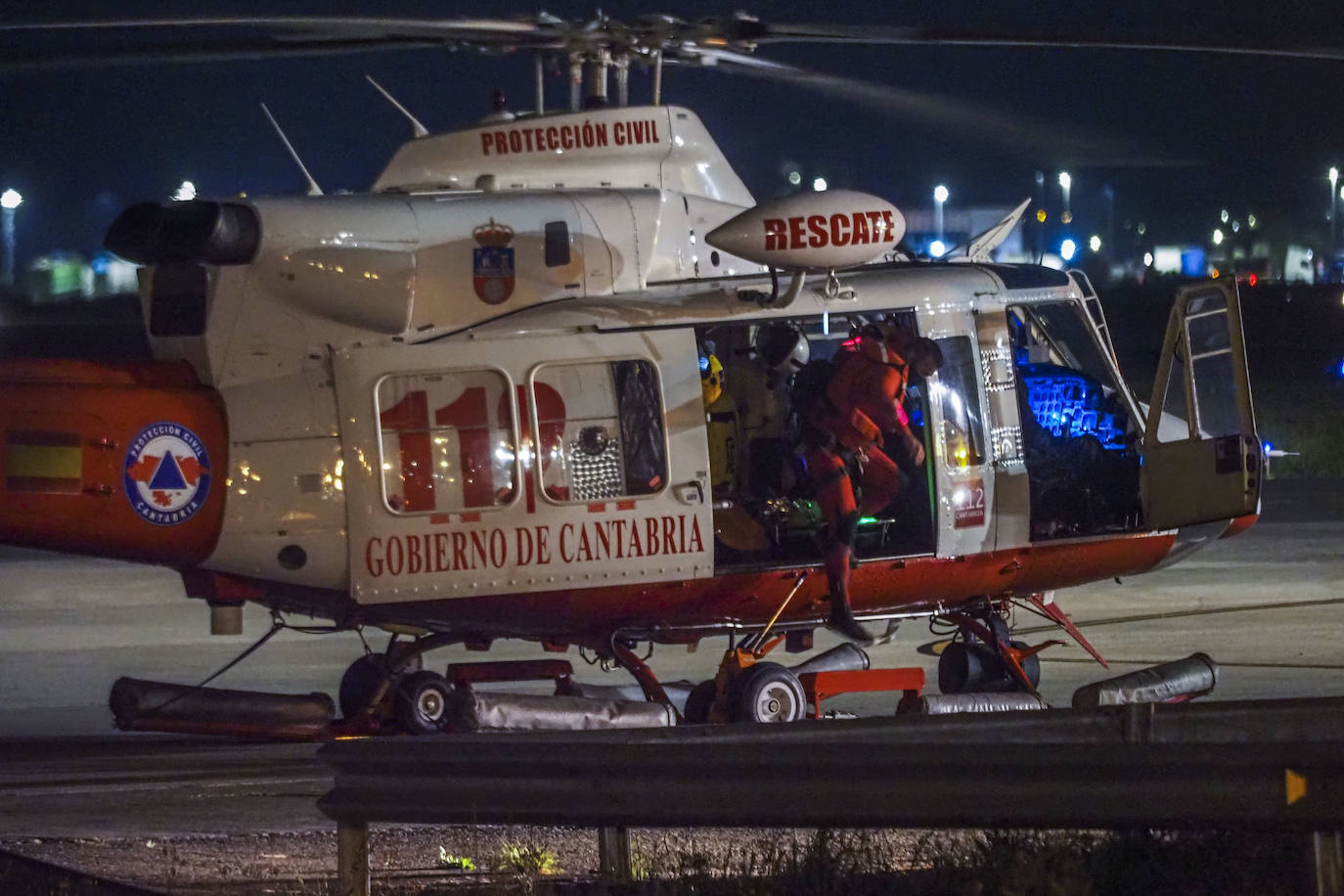 Fotos: Rescate en la Virgen del Mar