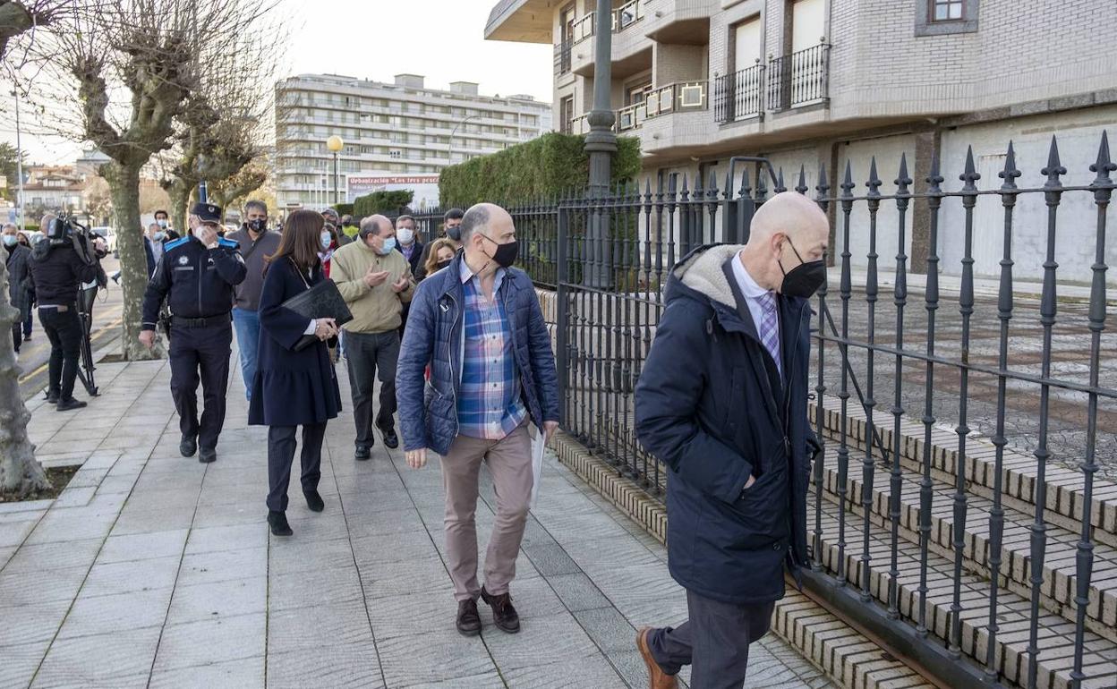 Imagen de achivo de cuando los vecinos lograron frenar el derribo. 