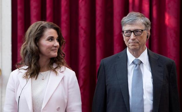 Bill Gates y su esposa Melinda, en una imagen de archivo.