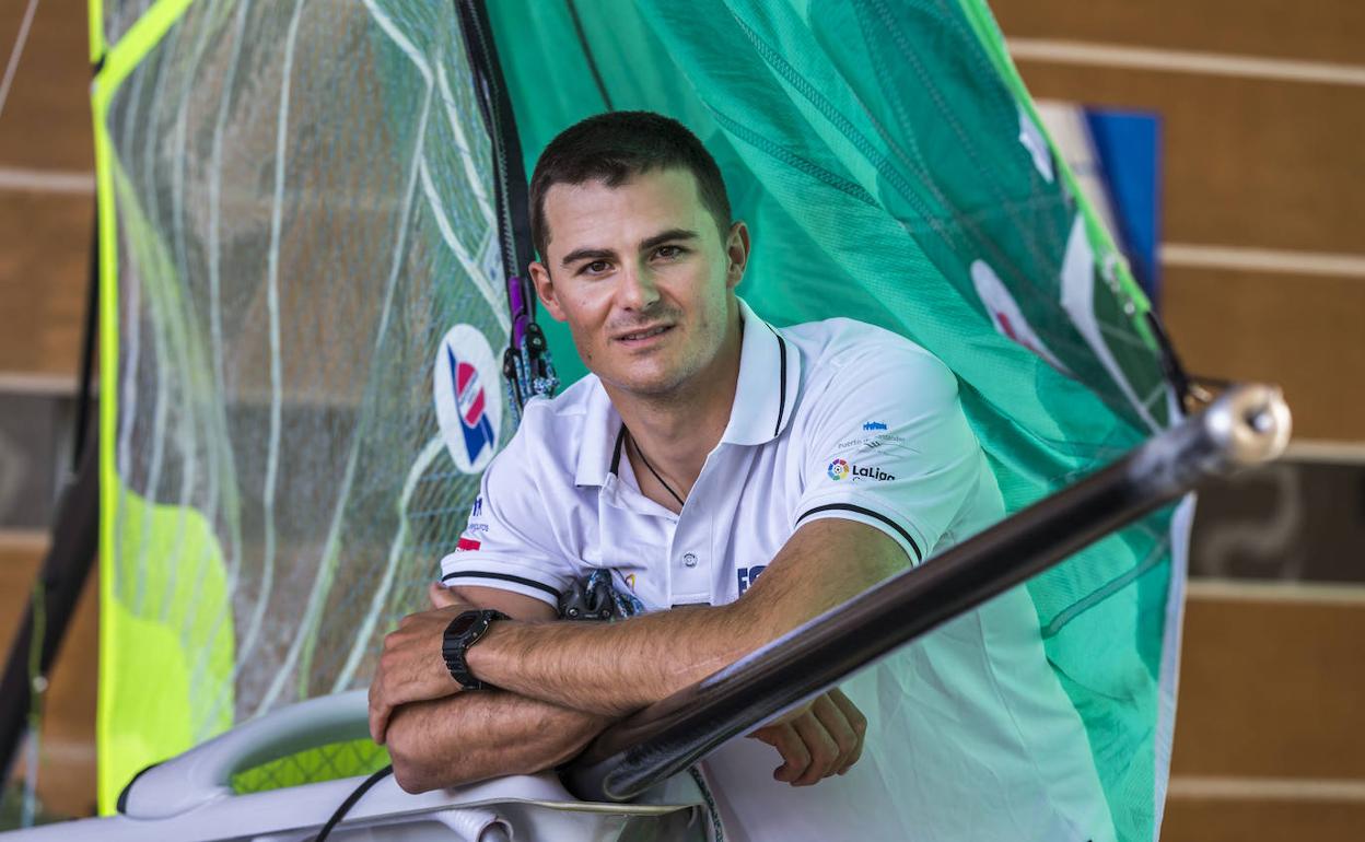 Diego Botín es, junto a Iago López, el subcampeón mundial de la clase 49er. 