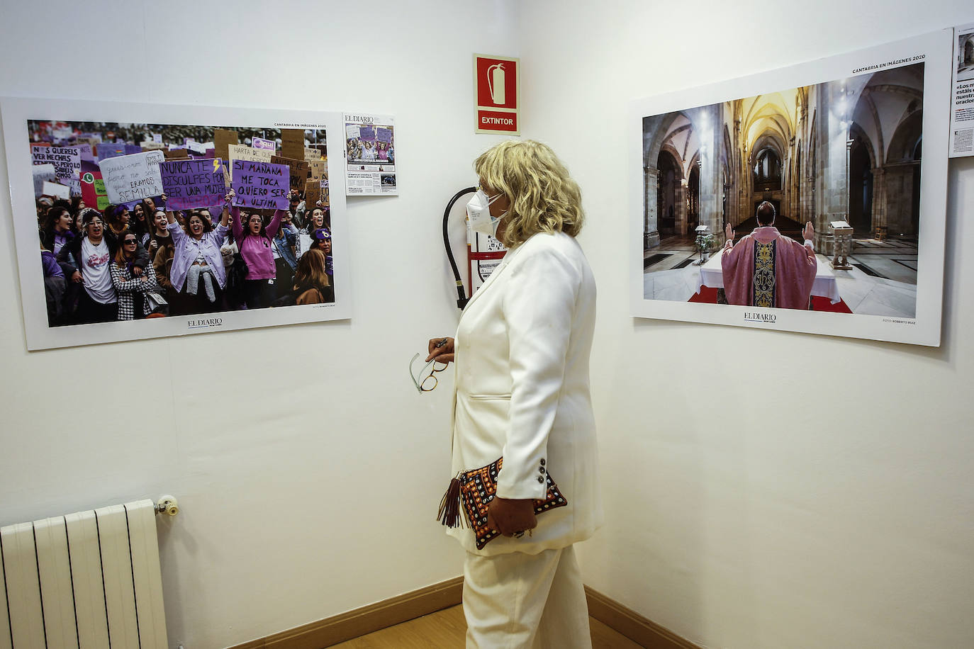 La exposición, que reúne una selección de instantáneas de los fotoperiodistas de El Diario tomadas el pasado año, recala en el CNFoto