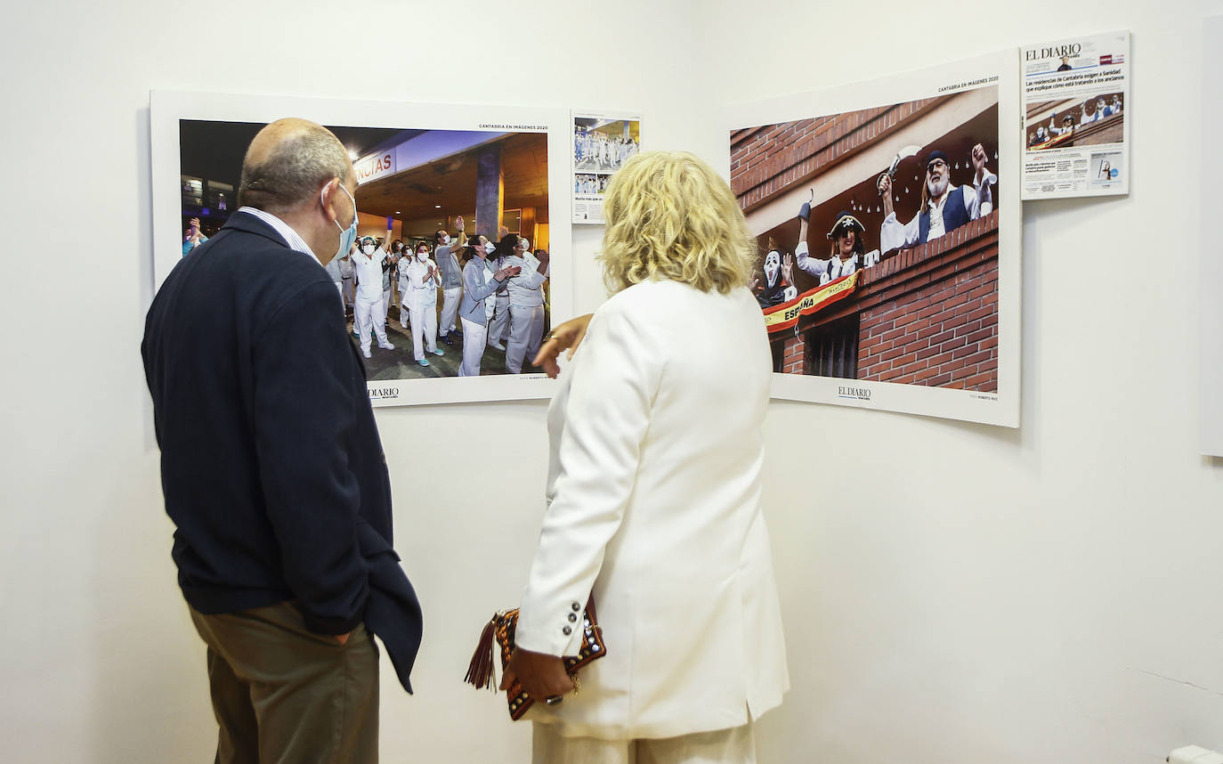 La exposición, que reúne una selección de instantáneas de los fotoperiodistas de El Diario tomadas el pasado año, recala en el CNFoto