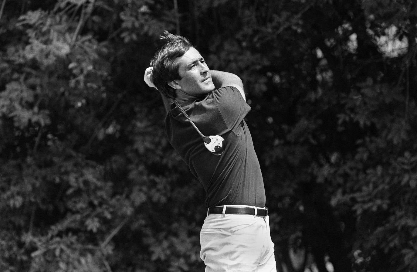 05/07/1986 Severiano Ballesteros en el French Open at the La Boulie Golf en Saint Cloud.