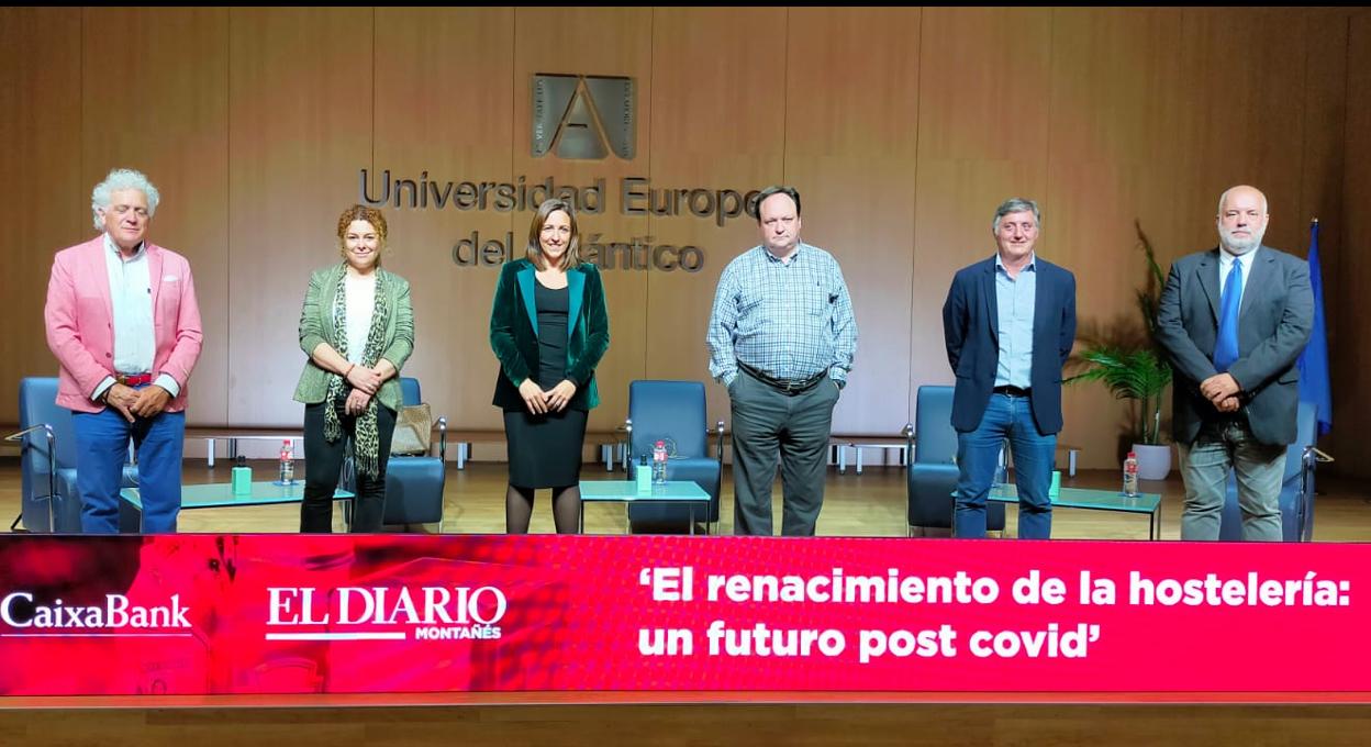 Desde el salón de actos de la Universidad del Atlántico.
