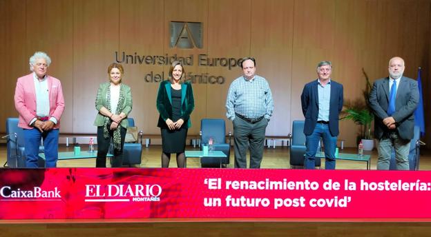 Ángel Cuevas, Gema Ruiz, Celia Torío, Ramón López, Rafael Pérez y José Luis Pérez. 