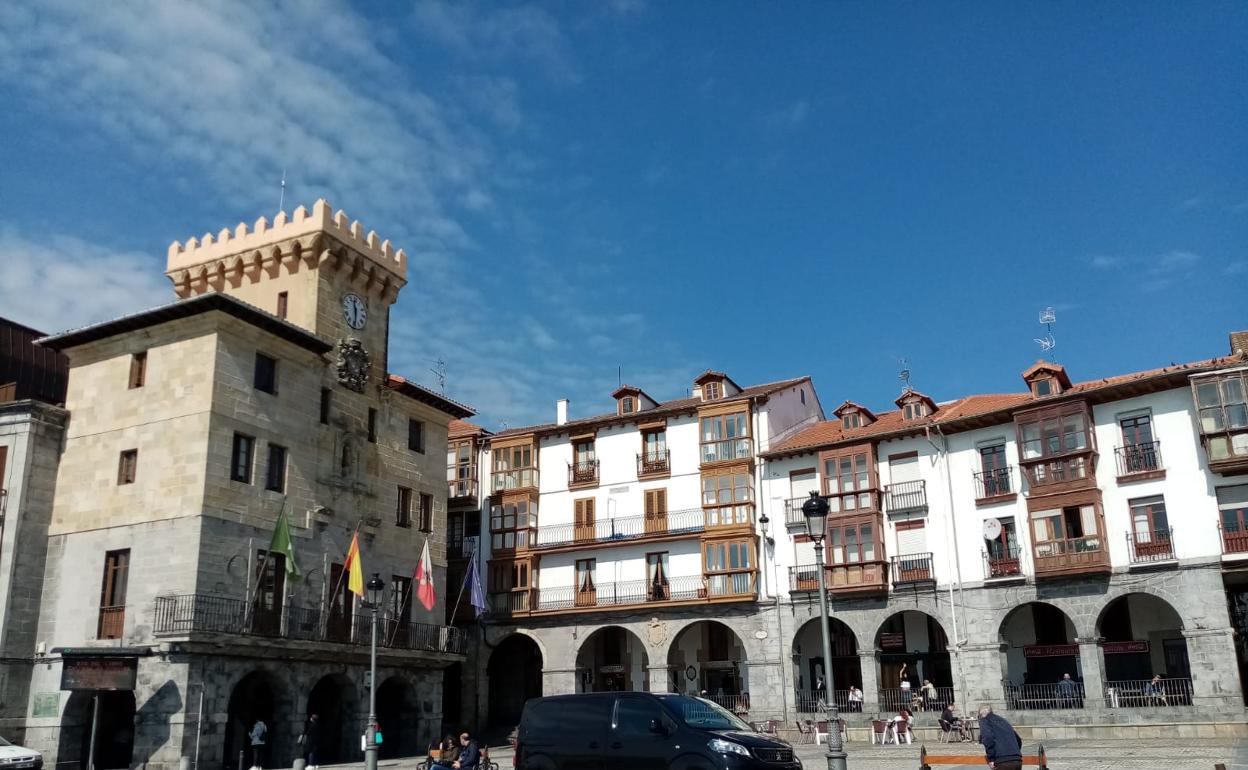 Entorno del Consistorio castreño.