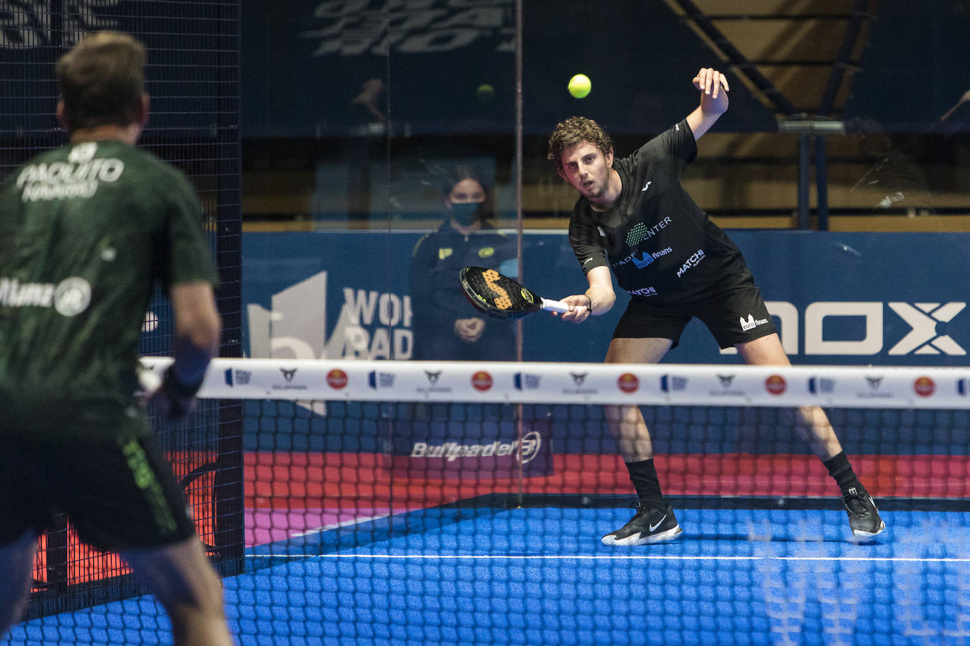 Sospresas en la primera jonada del World Padel Tour de Santander