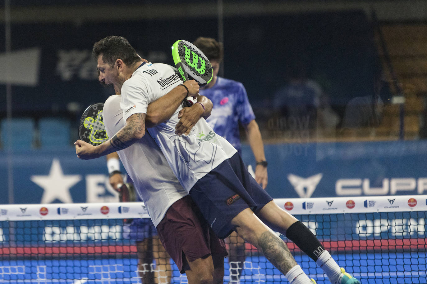 Sospresas en la primera jonada del World Padel Tour de Santander