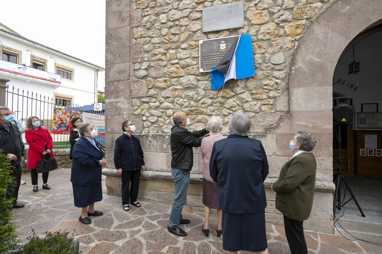 Una placa recordará el centenario de las religiosas de Cristo Rey. 