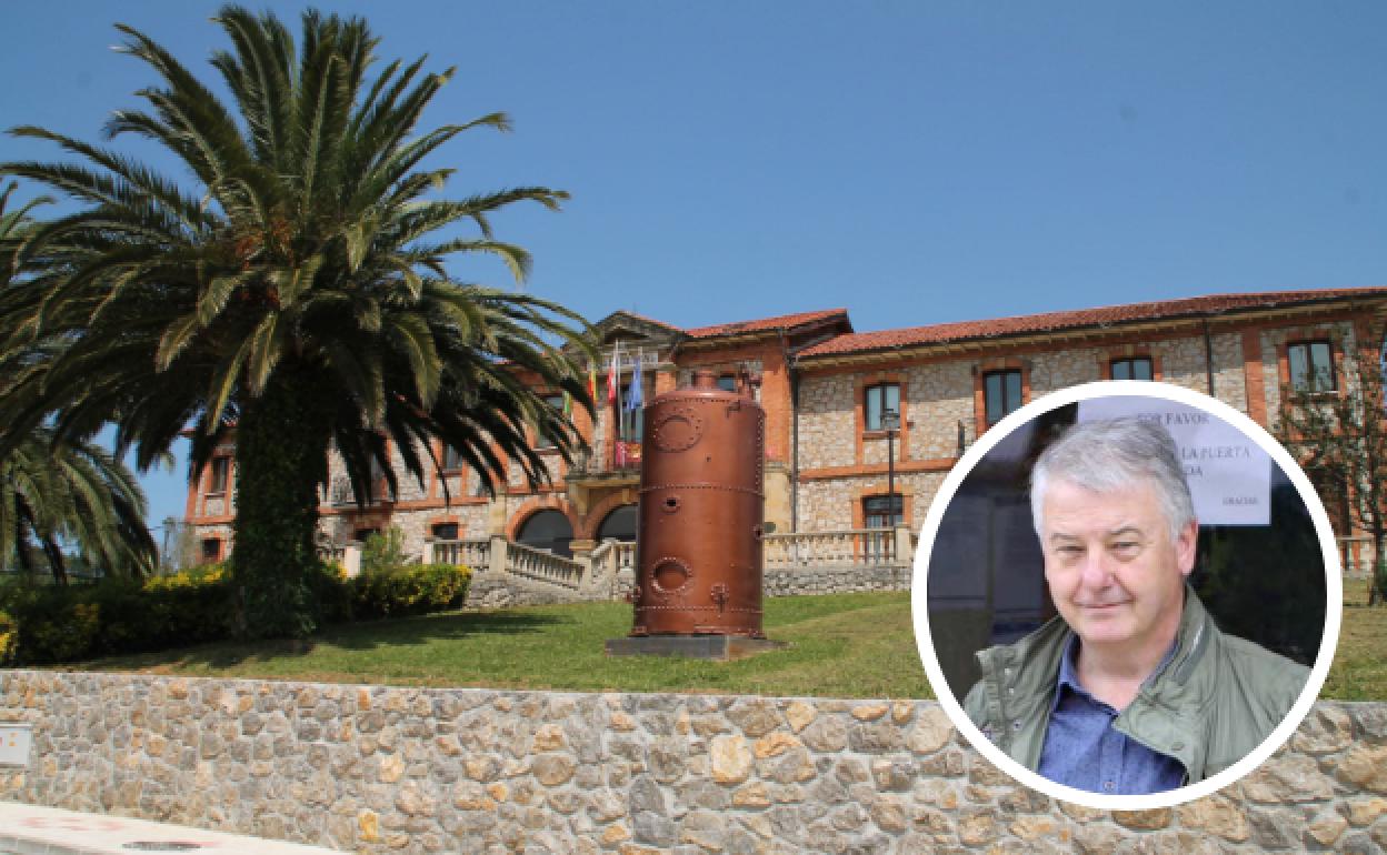 El alcalde de Villaescusa, Constantino Fernández (PRC). 