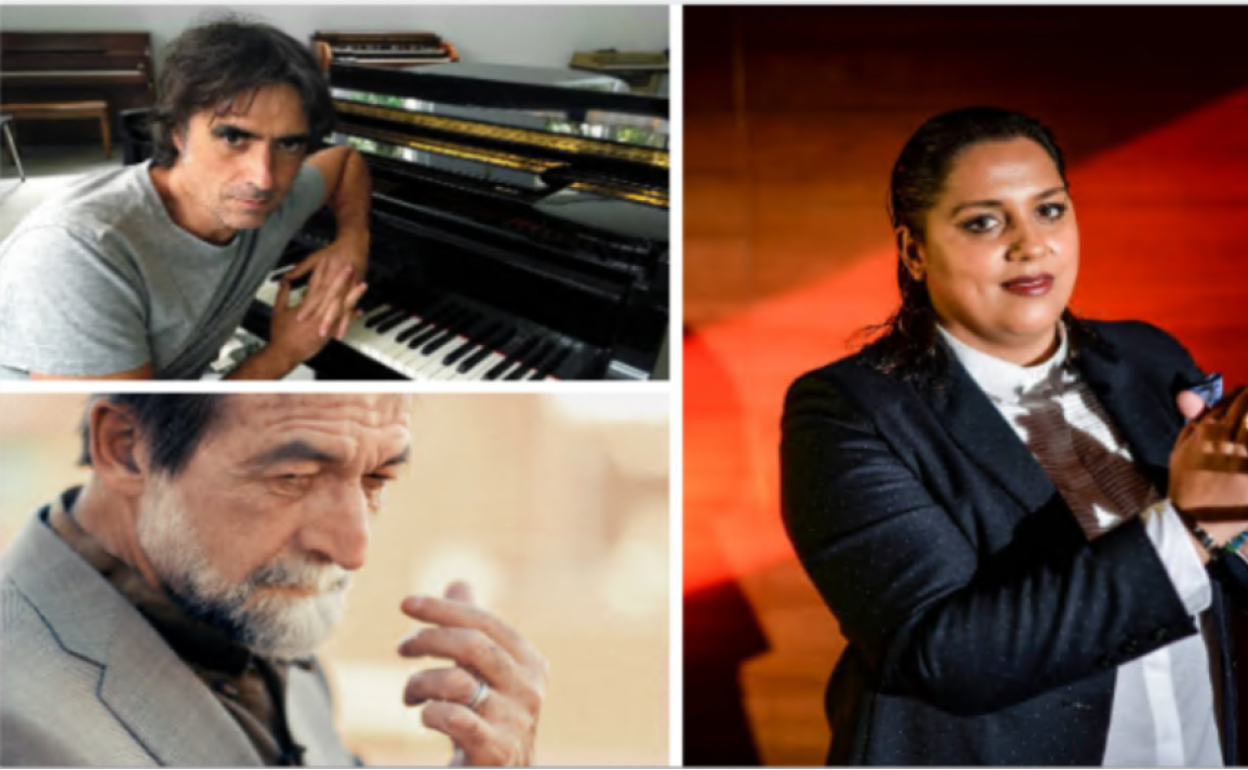 El piano jazz de Mikel Aspiroz clausurará la nueva propuesta a final de agosto. El flamenco de La Negri recala en esta nueva propuesta musical. curro medina Pablo Guerrero, en la etapa final de su trayectoria, actuará en Las Llamas. 