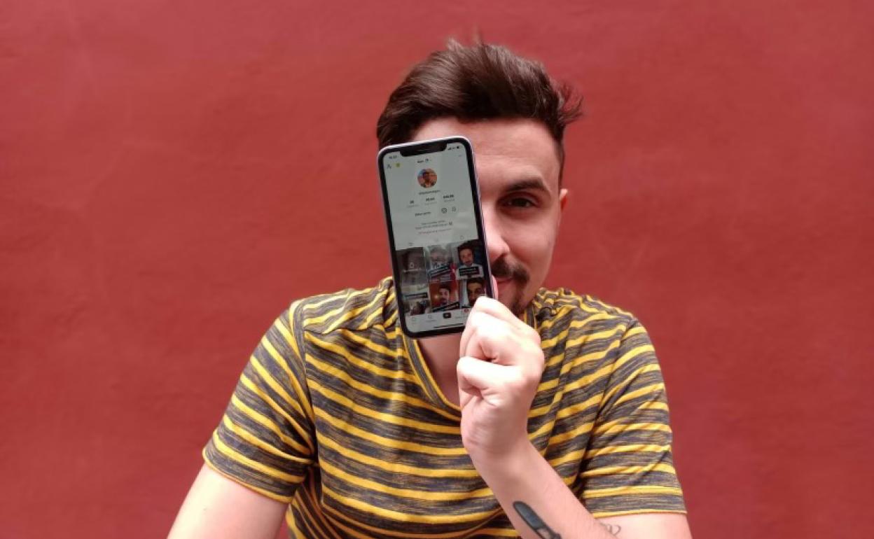 Gonzalo (@llamamegon), crece y crece en TikTok.