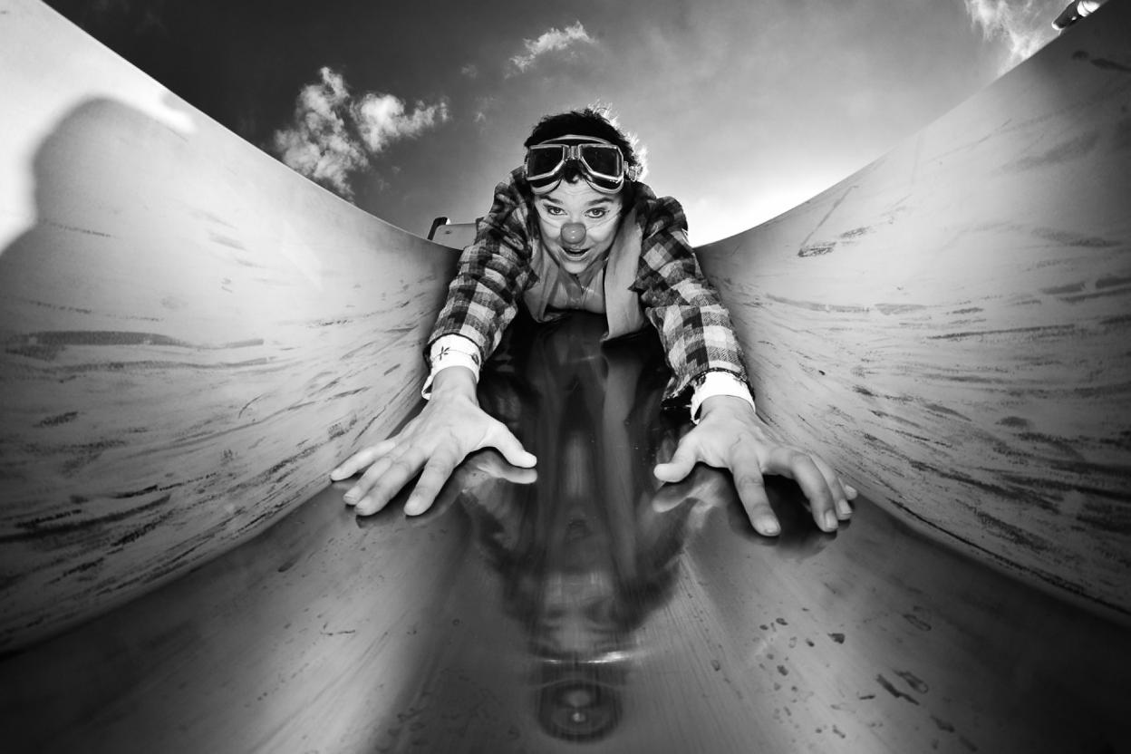 Elena Umlauff Bustelo, artista y formadora de circo. 