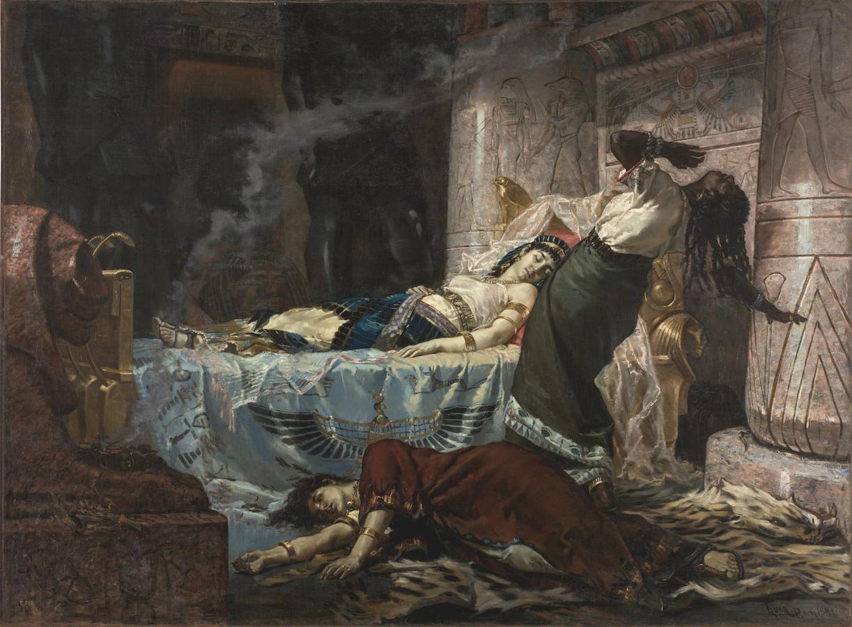 Cleopatra Juan Luna y Novicio Museo Nacional del Prado.