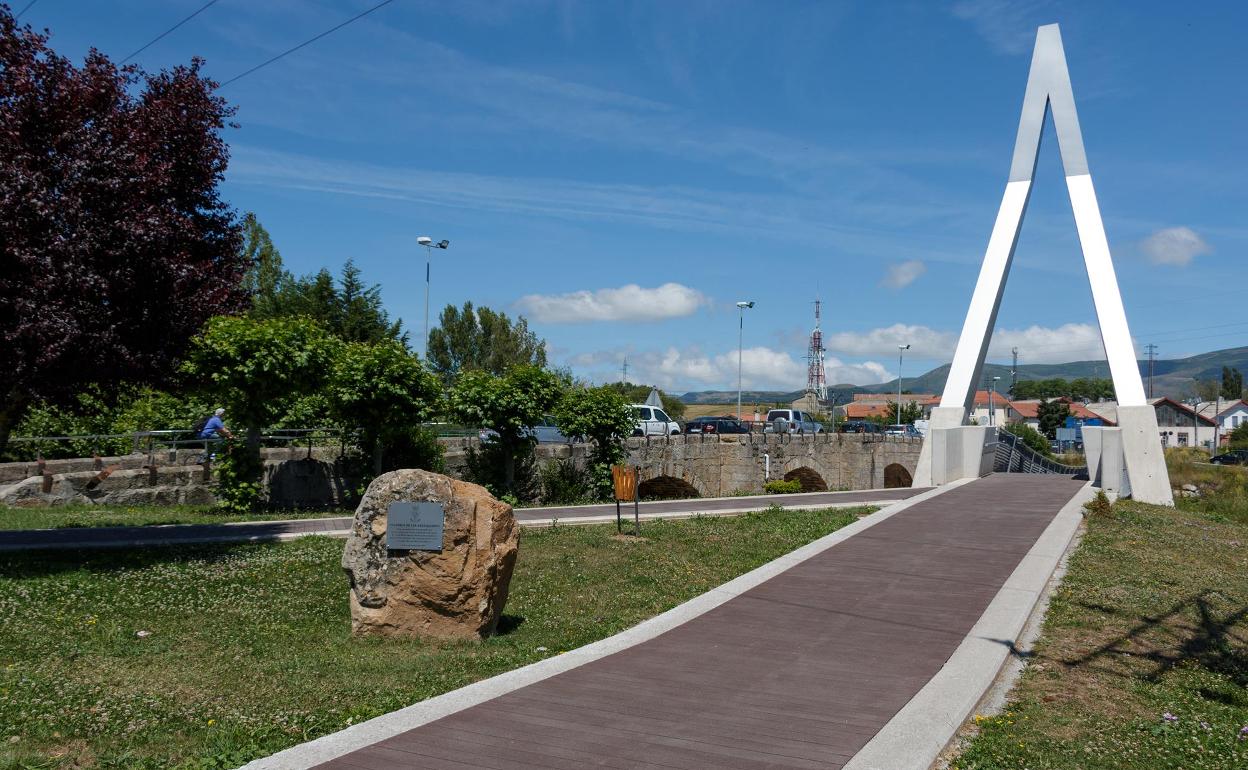 Una de las zonas verdes del municipio, en Matamorosa 