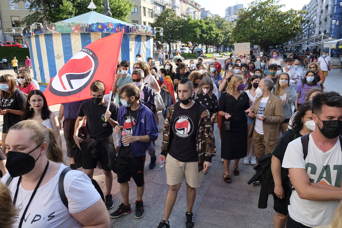 Fotos: Manifestación por el asesinato de Samuel