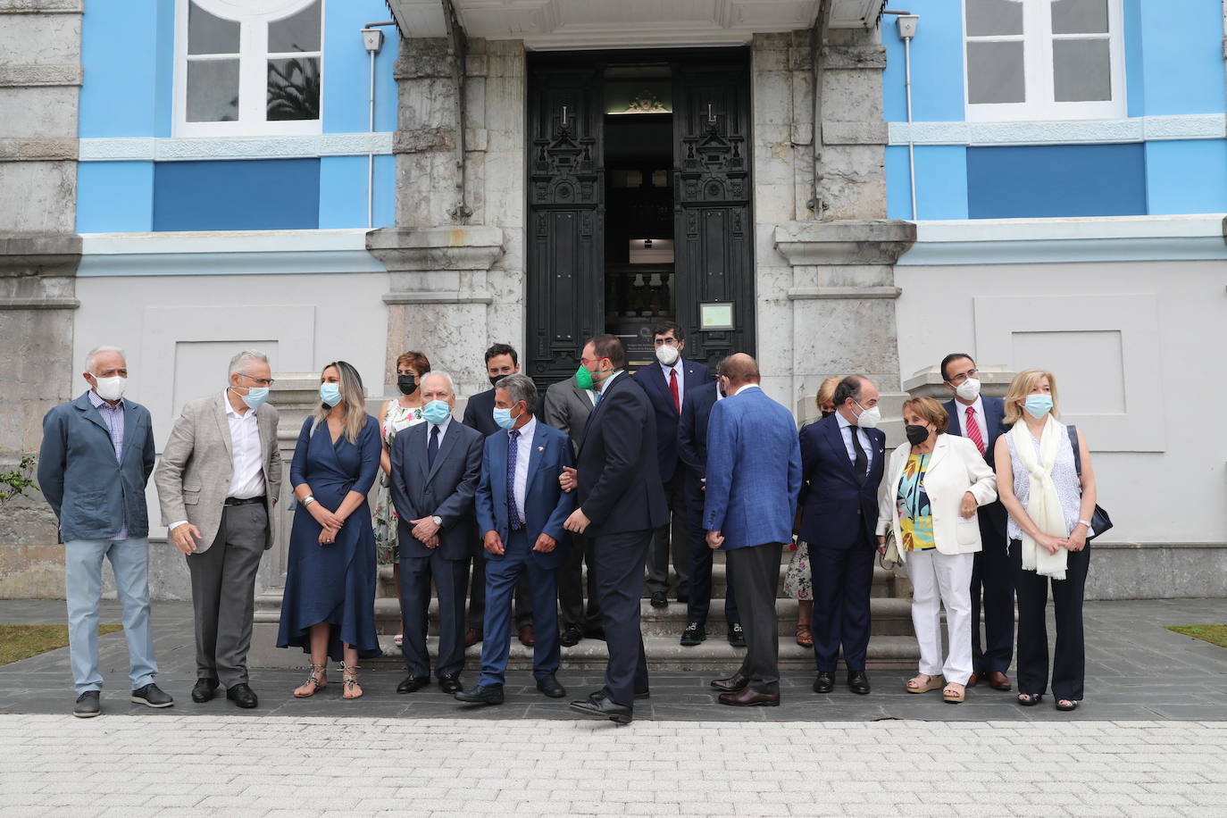 Los presidentes Adrián Barbón y Miguel Ángel Revilla asisten al III Encuentro Hispano-Americano, de carácter social-empresarial.