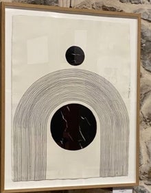 Imagen secundaria 2 - Las obras estarán expuestas en Castro Urdiales hasta el 8 de agosto. 