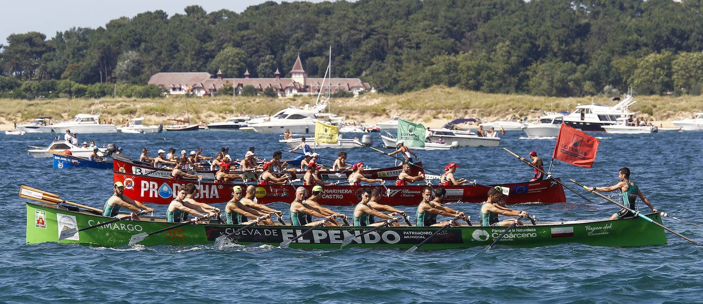 Los de Marina de Cudeyo ceden ante Kaiku, el ganador de la prueba, y Getaria, el líder de la Liga