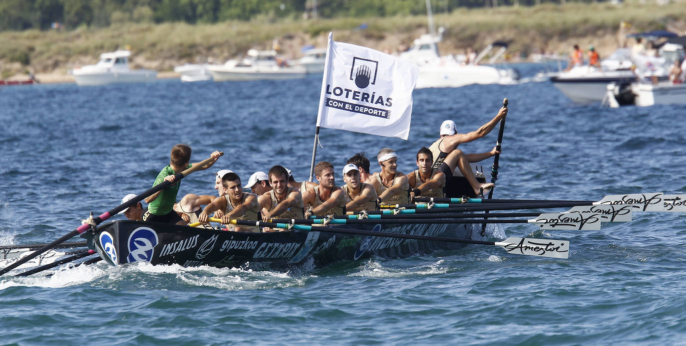 Los de Marina de Cudeyo ceden ante Kaiku, el ganador de la prueba, y Getaria, el líder de la Liga