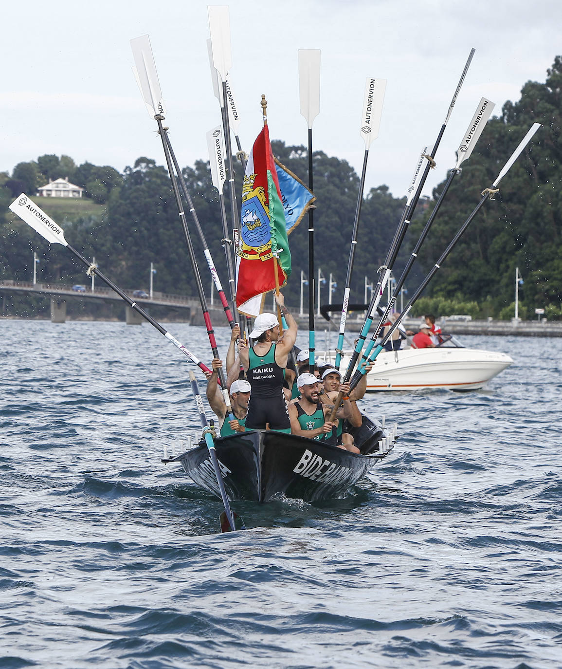 Los de Marina de Cudeyo ceden ante Kaiku, el ganador de la prueba, y Getaria, el líder de la Liga