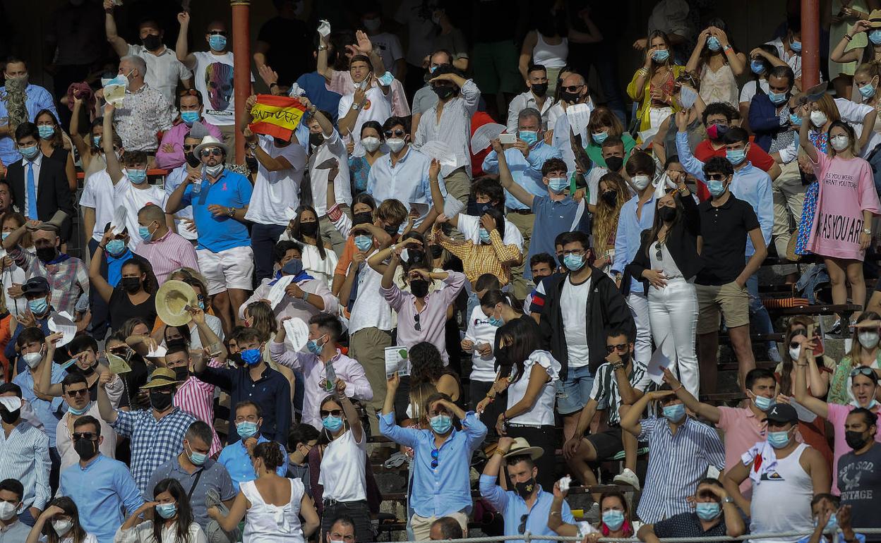 Gema Igual califica de «ejemplar» el comportamiento de los aficionados a los toros